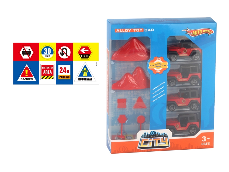 PULL BACK DIE CAST CAR - HP1139059