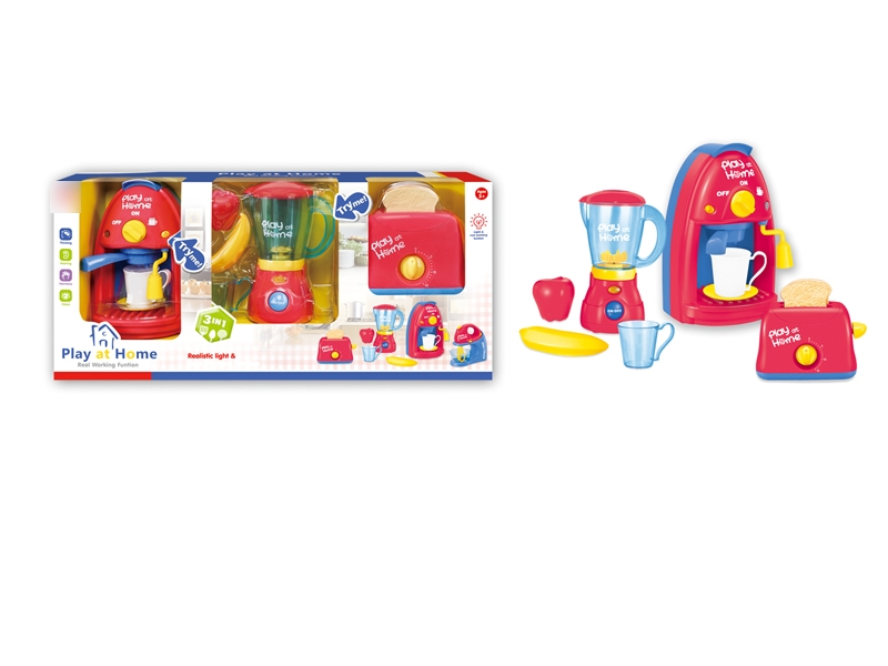 B/O KITCHEN PLAY SET W/LIGHT & MUSIC & SOUND & INCLUDED BATTERY - HP1139551