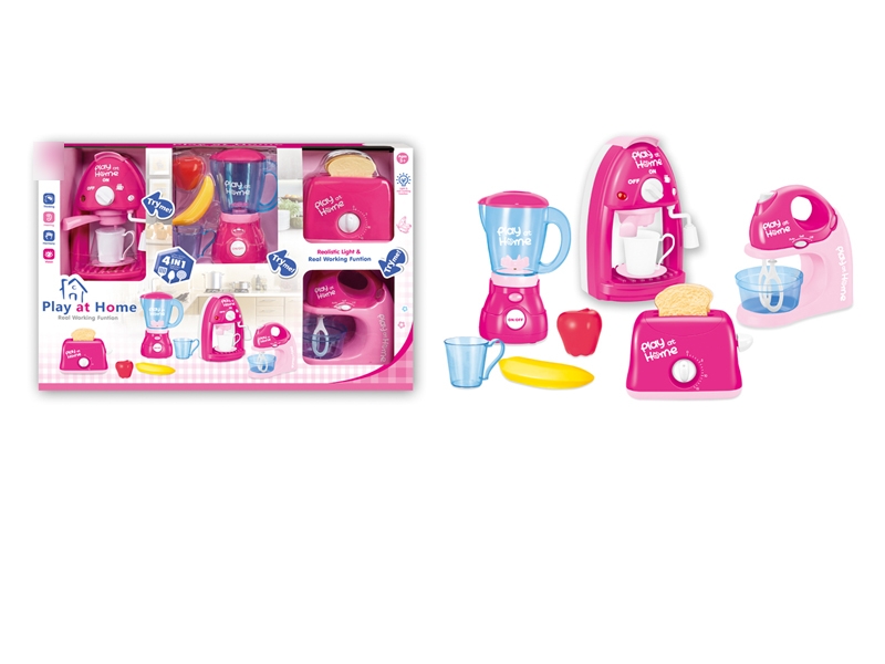 B/O KITCHEN PLAY SET W/LIGHT & MUSIC & SOUND & INCLUDED BATTERY - HP1139558