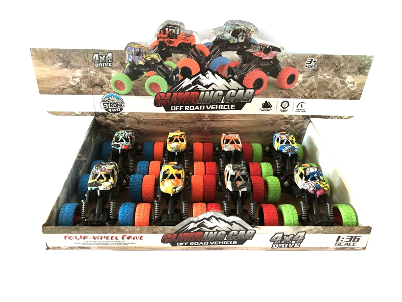 PULL BACK CAR 8PCS/DISPLAY BOX - HP1139708