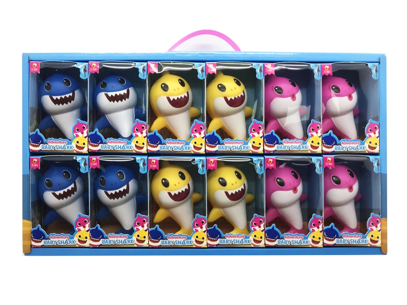 VINYL SHARK ,24PCS/DISPLAY BOX,3ASST - HP1139750