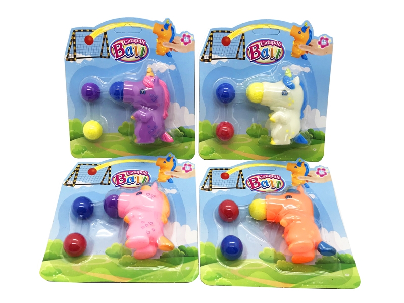 CATAPULT VINYL TOYS W/BALL,4ASST - HP1139751