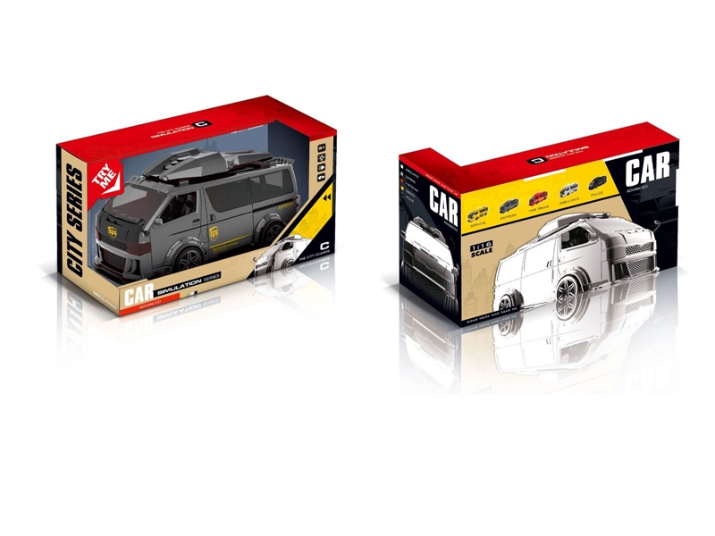 FRICTION CAR W/LIGHT & MUSIC & INCLUDED BATTERY - HP1139780
