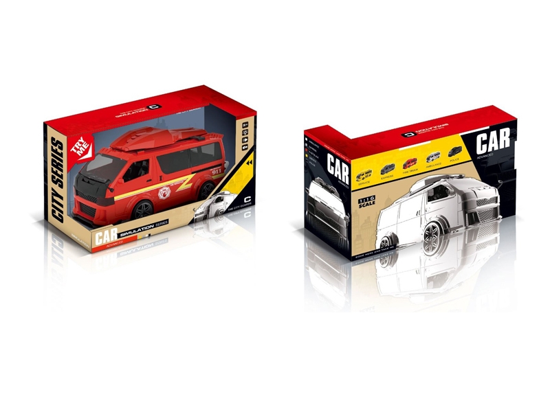 FRICTION CAR W/LIGHT & MUSIC & INCLUDED BATTERY - HP1139782