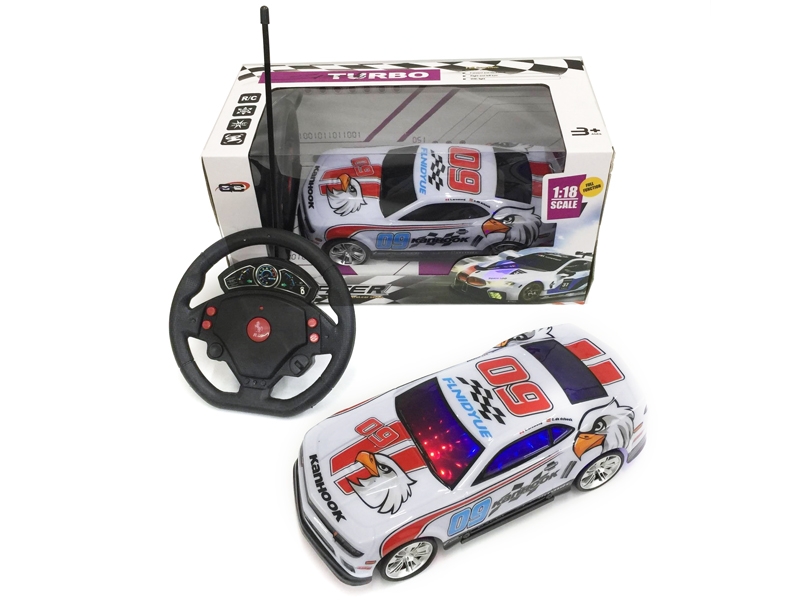 1:18四通3D灯光软壳方向盘奥迪赛车 - HP1139941