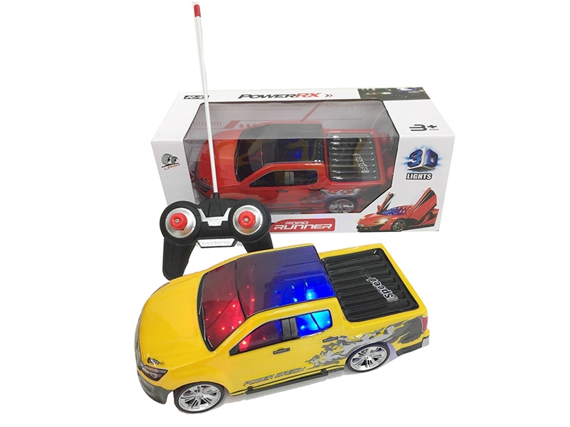 1:18四通3D灯光  软壳皮卡仿真 - HP1140068