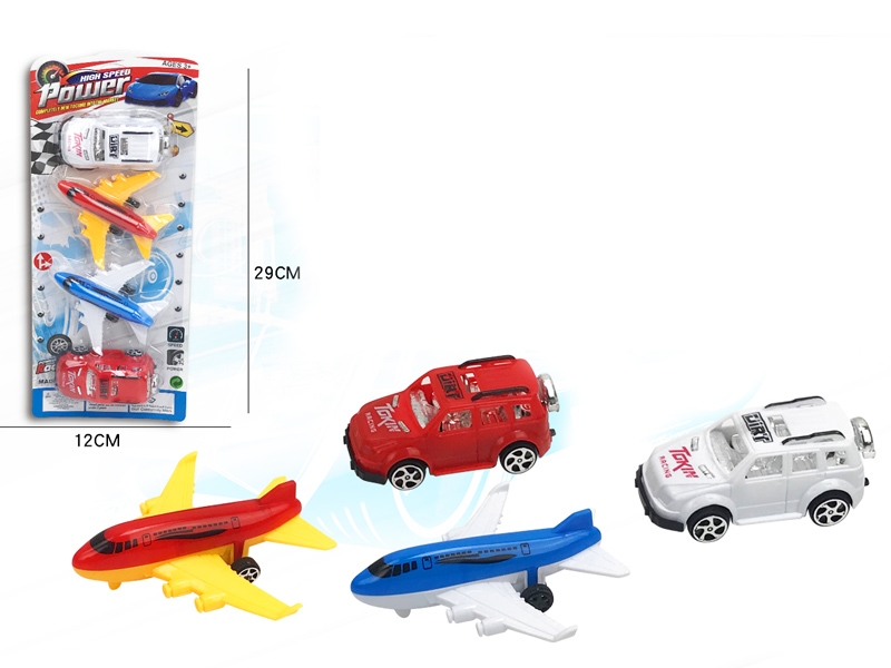 PULL BACK CAR 4PCS - HP1140271