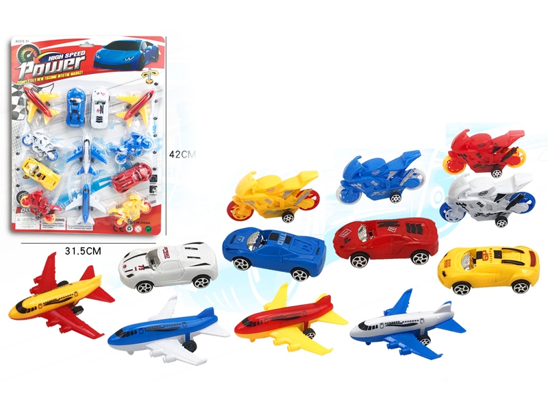 PULL BACK CAR 12PCS - HP1140277