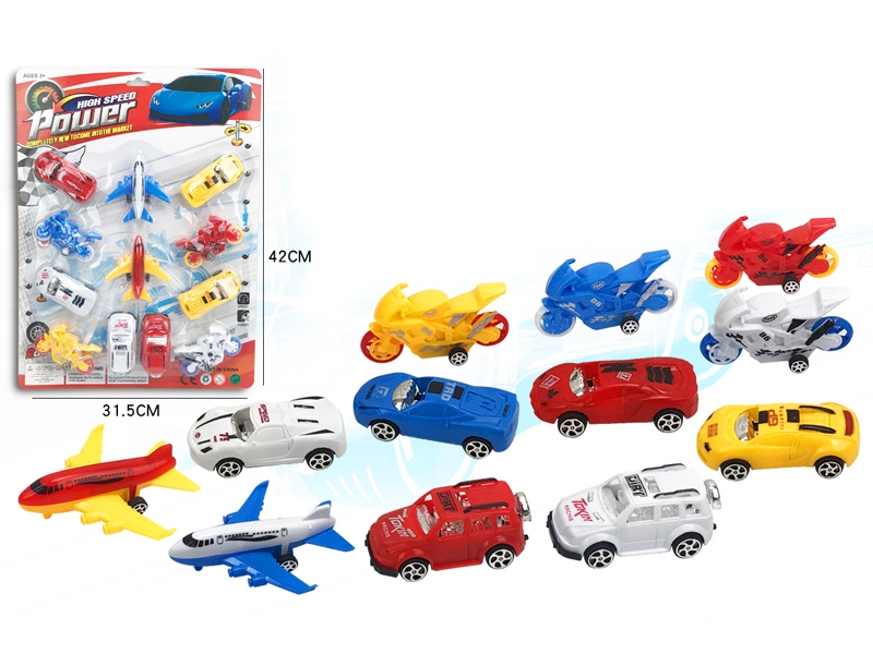 PULL BACK CAR 12PCS - HP1140278