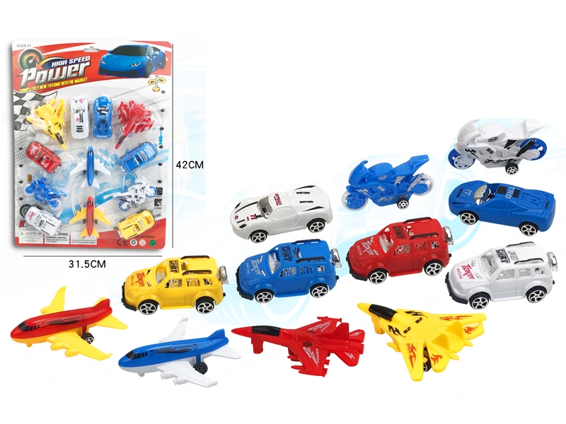 PULL BACK CAR 12PCS - HP1140279