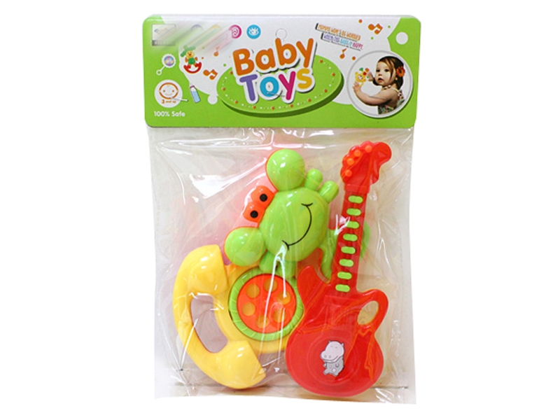 BABY RATTLE 3PCS - HP1140320