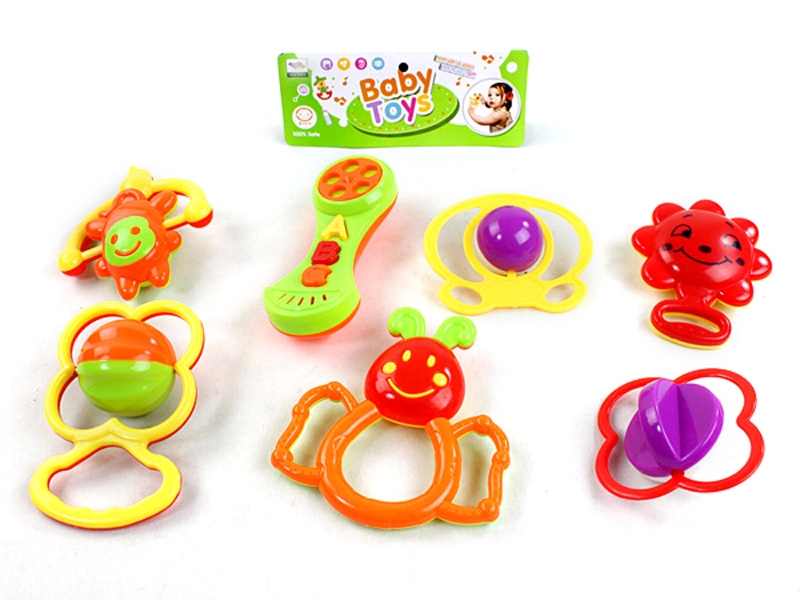 BABY RATTLE 7PCS - HP1140323