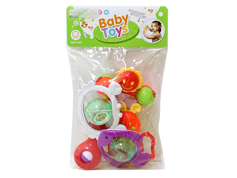 BABY RATTLE 5PCS - HP1140328