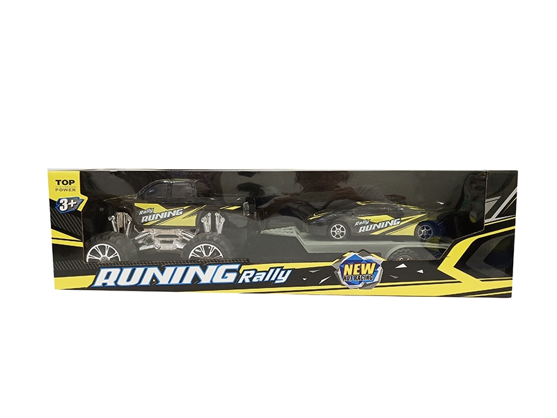 FRICTION CAR,YELLOW/GREEN - HP1140545