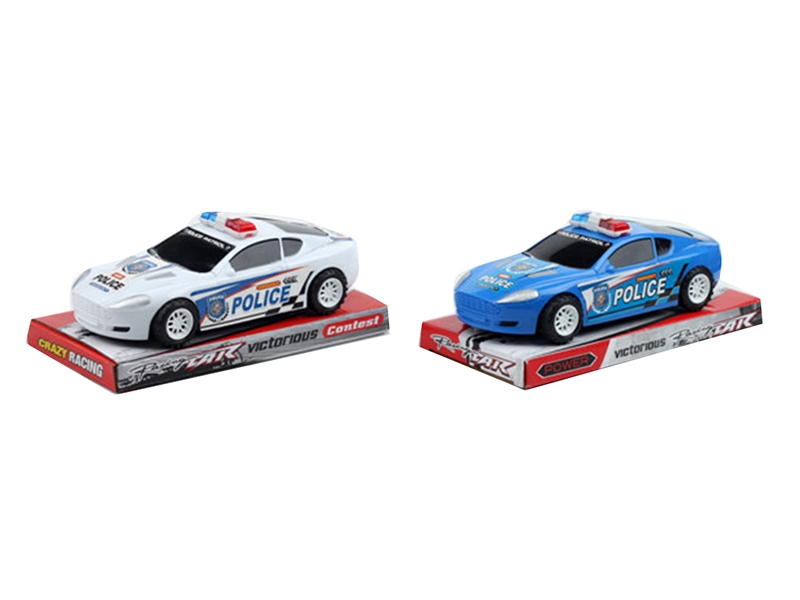FRICTION CAR，BLUE/WHITE - HP1140572