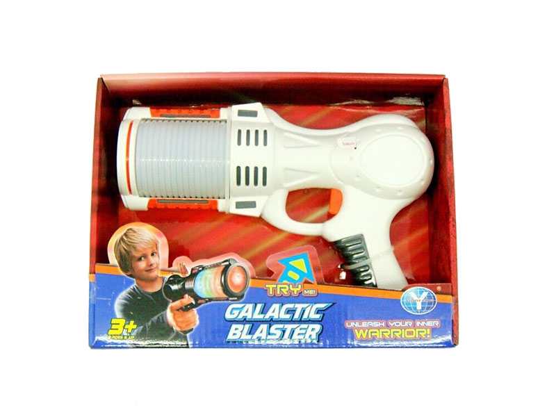 B/O FLASH GUN W/LIGHT & MUSIC,RED/BLUE/ORANGE - HP1140661