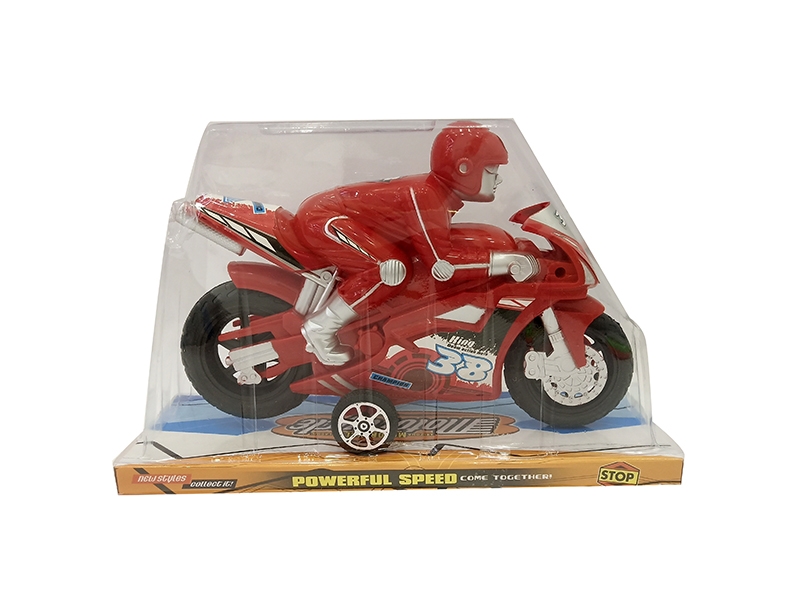 FRICTION MOTORCYCLE，RED/BLACK - HP1140700