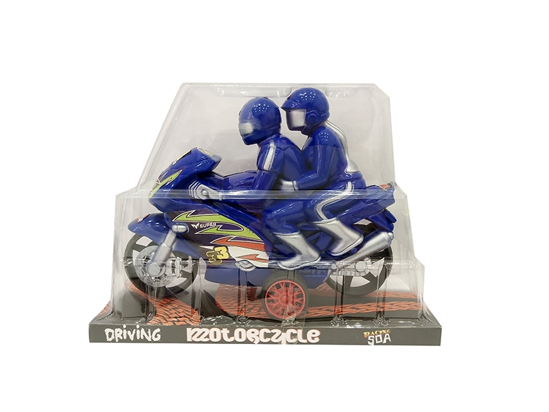 FRICTION MOTORCYCLE，RED/BLUE - HP1140701