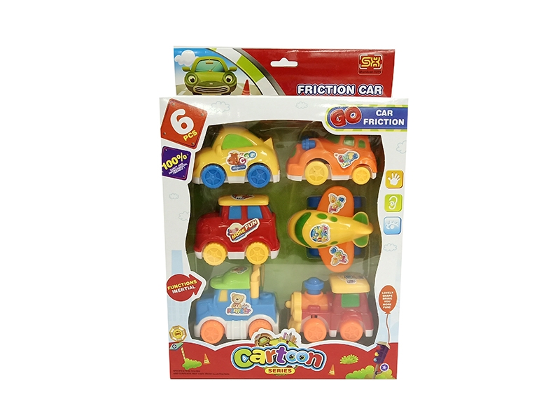 FRICTION CARTOON CAR 3ASST - HP1140873