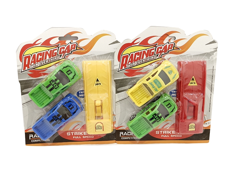 PRESS & GO CAR,RED/BLUE/YELLOW/GREEN - HP1140983