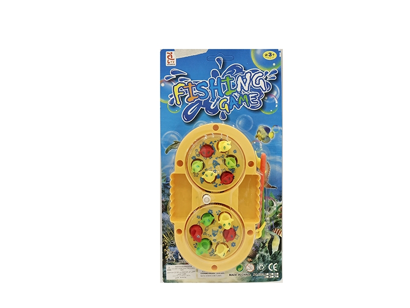 WIND UP FISHING GAME,ORANGE/YELLOW/GREEN - HP1140991