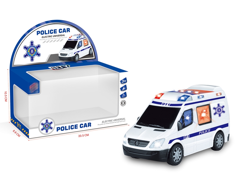 B/O BUMP AND GO POLICE CAR W/LIGHT$MUSIC - HP1141407