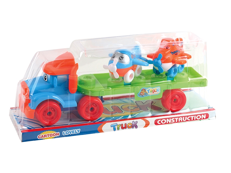 FREE WAY BLOCK CAR W/ PLANE - HP1141433