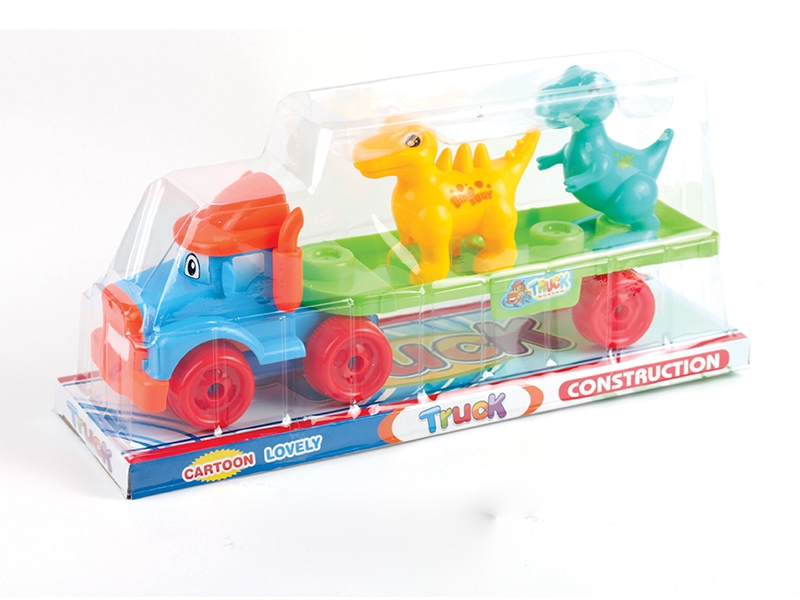 FREE WAY BLOCK CAR W/ DINOSAUR - HP1141434