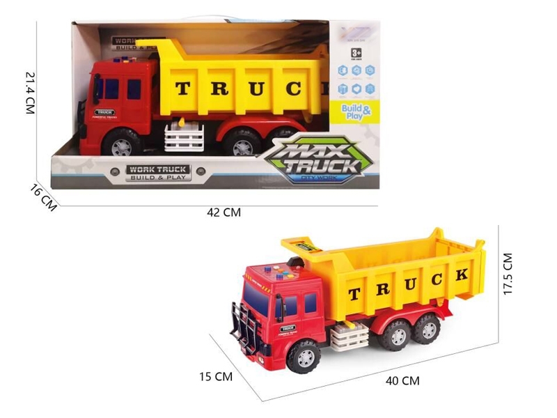 FRICTION TRUCK W/MUSIC&LIGHT - HP1141481