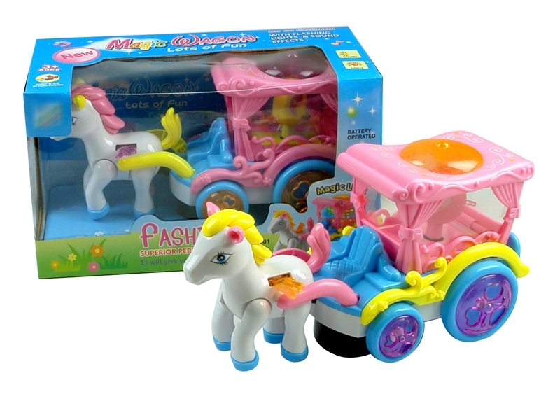B/O BUMP AND GO CARRIAGE W/ MUSIC - HP1141590