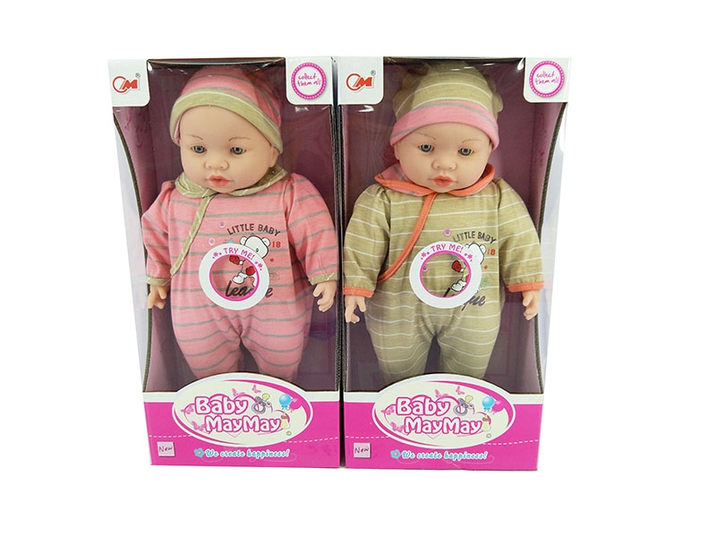 40CM CONTTON BODY DOLL W/6 SOUNDS IC INCLUDED 1*CR2032 - HP1141720