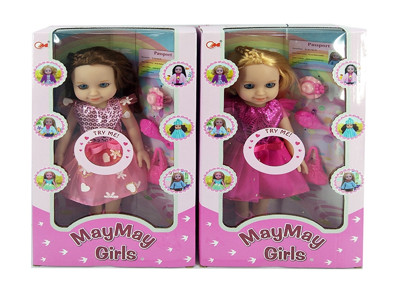 30CM RUBBER DOLL W/SONGS INCLUDED 2*AG13 - HP1141735