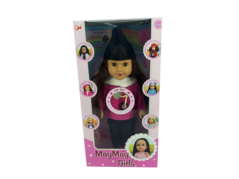 48CM RUBBER DOLL W/SONGS INCLUDED 3*AG13 - HP1141739