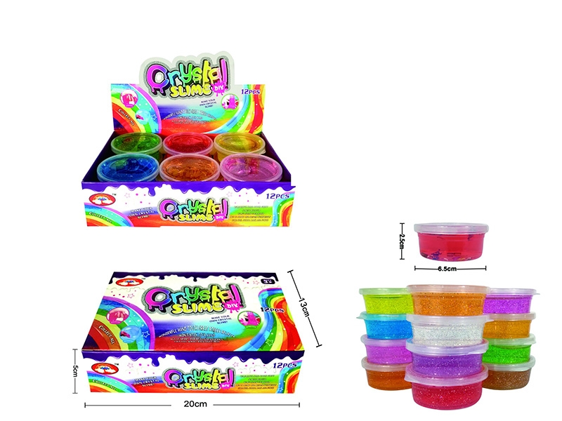 CRYSTAL SLIME 12 COLORS - HP1142445