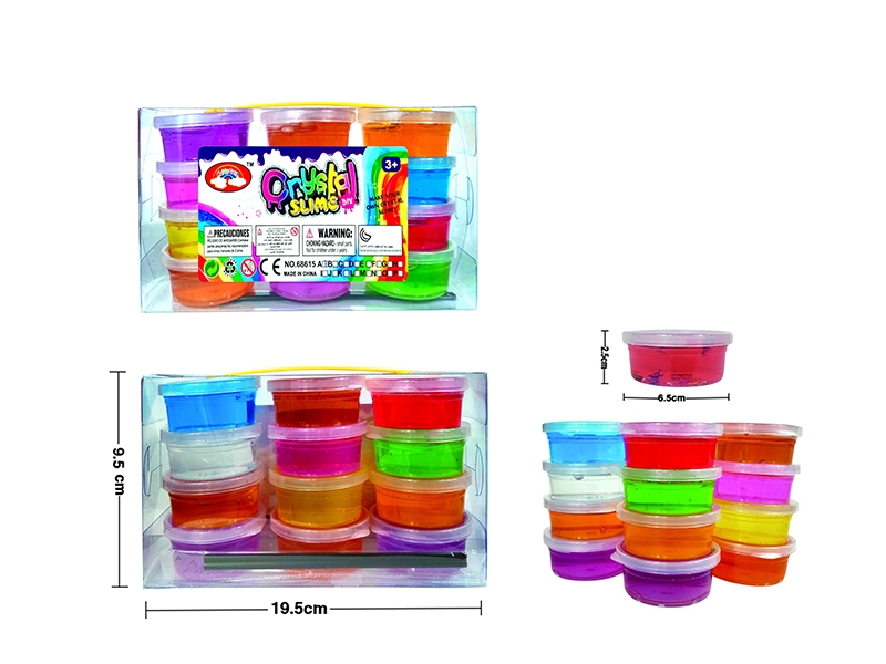 CRYSTAL SLIME 12 COLORS - HP1142447