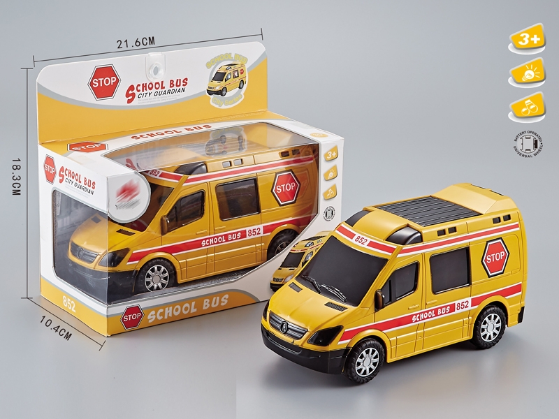 B/O BUMP AND GO SCHOOL BUS W/LIGHT & MUSIC - HP1142491