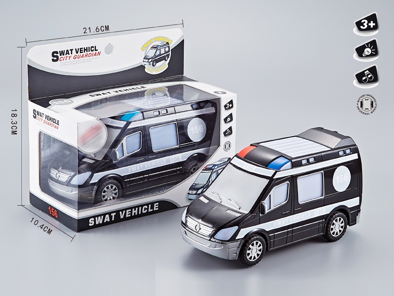 B/O BUMP AND GO POLICE CAR W/LIGHT & MUSIC - HP1142495