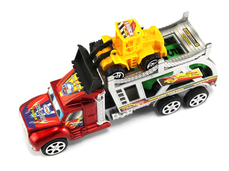 PULL BACK TRUCK RED/BLUE/BLACK - HP1142523