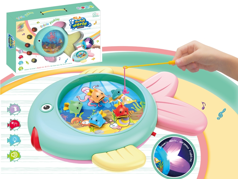 B/O FISHING GAME W/LIGHT & MUSIC - HP1143008