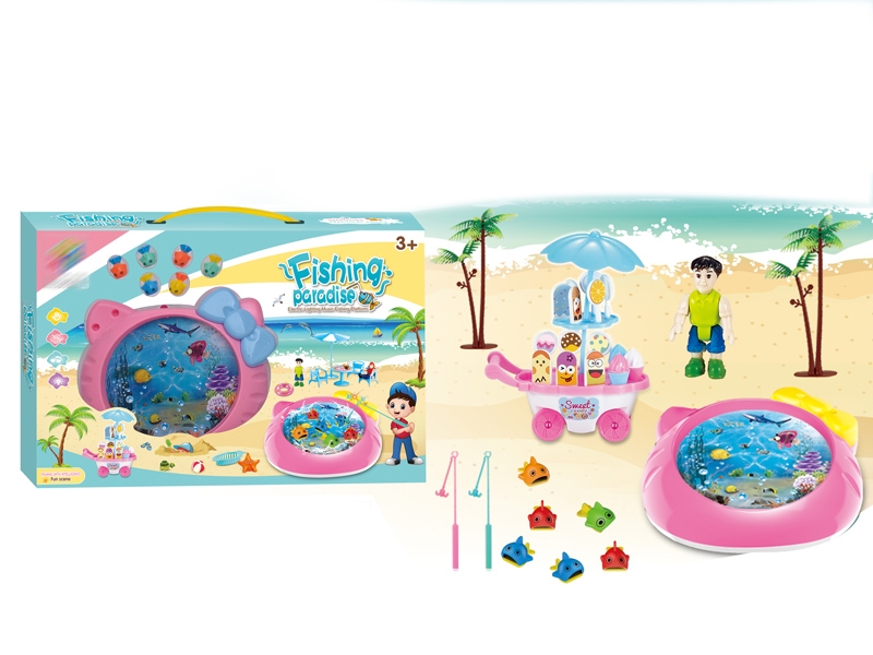 B/O FISHING GAME W/LIGHT & MUSIC - HP1143012