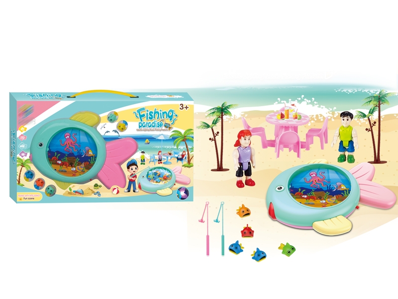 B/O FISHING GAME W/LIGHT & MUSIC - HP1143014