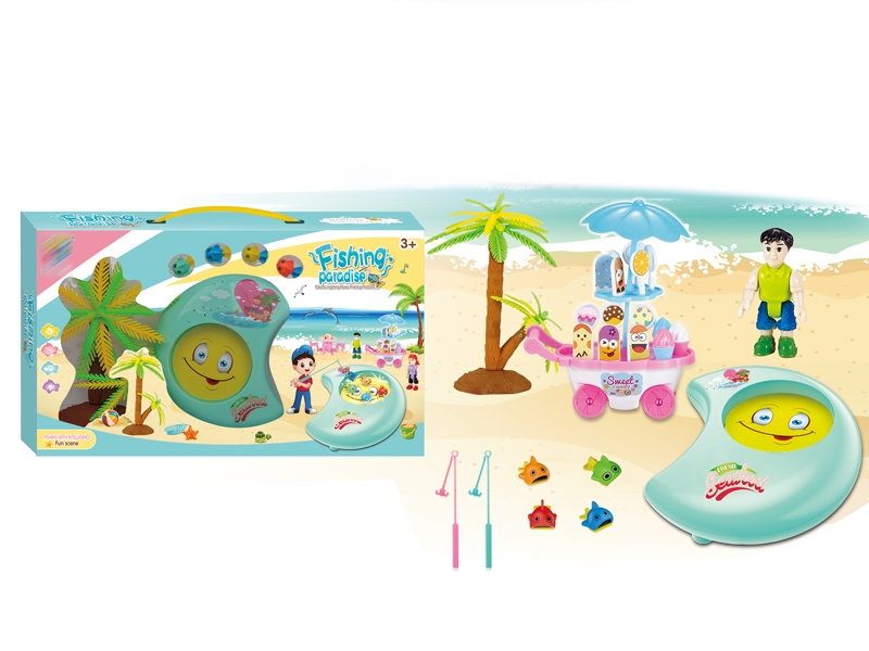B/O FISHING GAME W/LIGHT & MUSIC - HP1143015