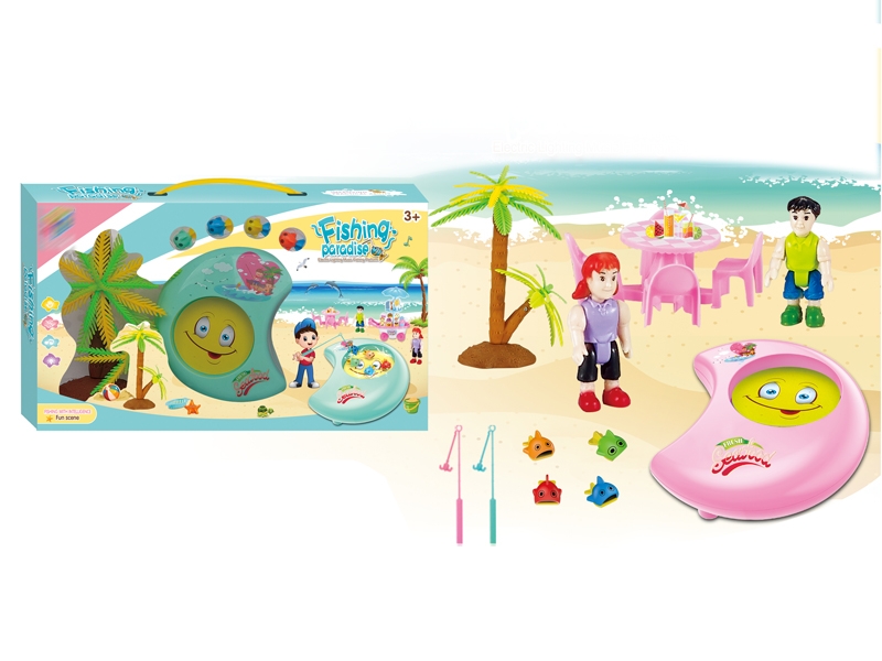 B/O FISHING GAME W/LIGHT & MUSIC - HP1143016