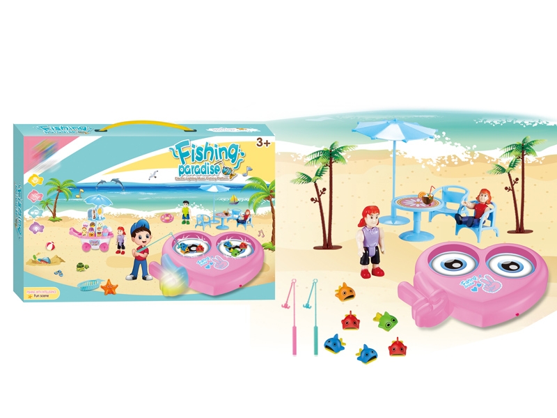 B/O FISHING GAME W/LIGHT & MUSIC - HP1143017