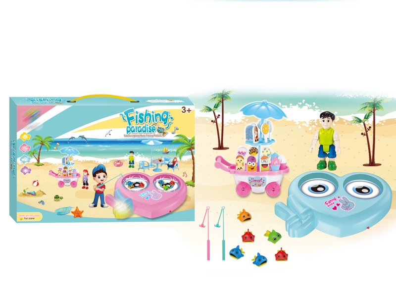 B/O FISHING GAME W/LIGHT & MUSIC - HP1143018