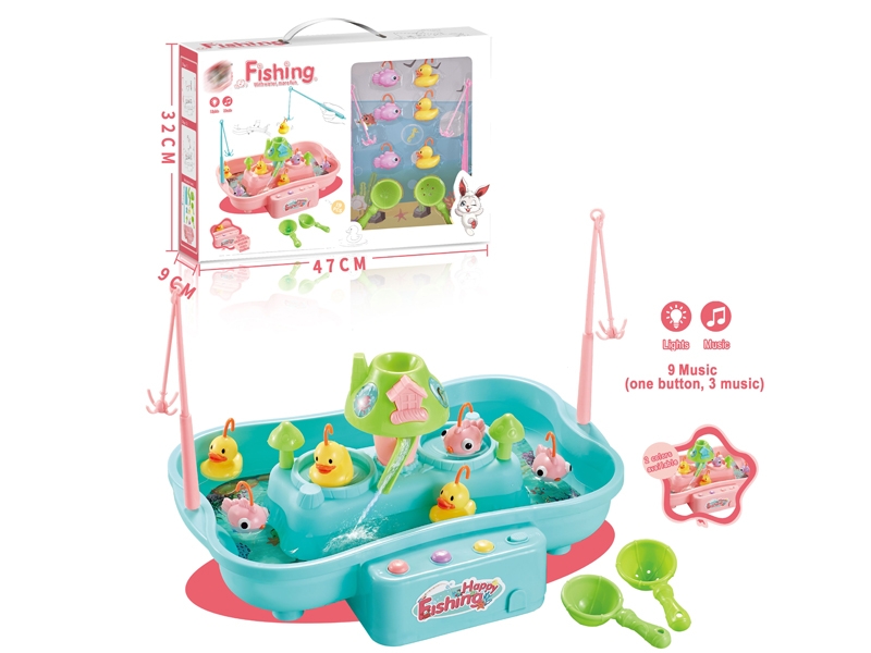 B/O FISHING GAME W/LIGHT & MUSIC - HP1143019