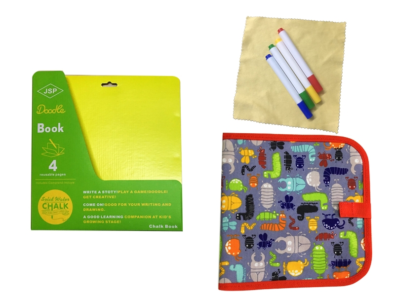 DRAWING BOARD W/4PCS COLOUR PEN & CLOTH - HP1143102
