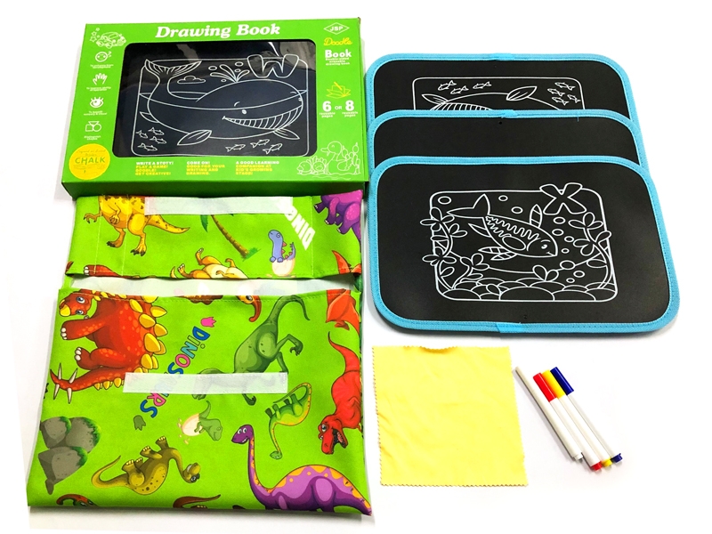 DRAWING BOARD W/4PCS COLOUR PEN & CLOTH - HP1143122