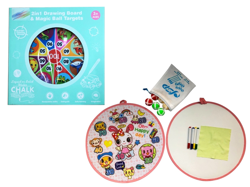 DRAWING BOARD W/BAG & 4PCS COLOUR PEN & CLOTH - HP1143126