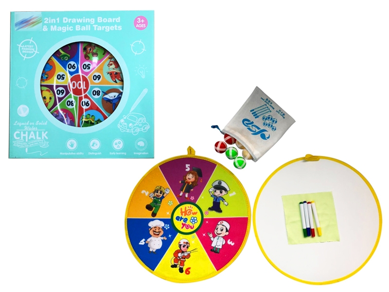 DRAWING BOARD W/BAG & 4PCS COLOUR PEN & CLOTH - HP1143129